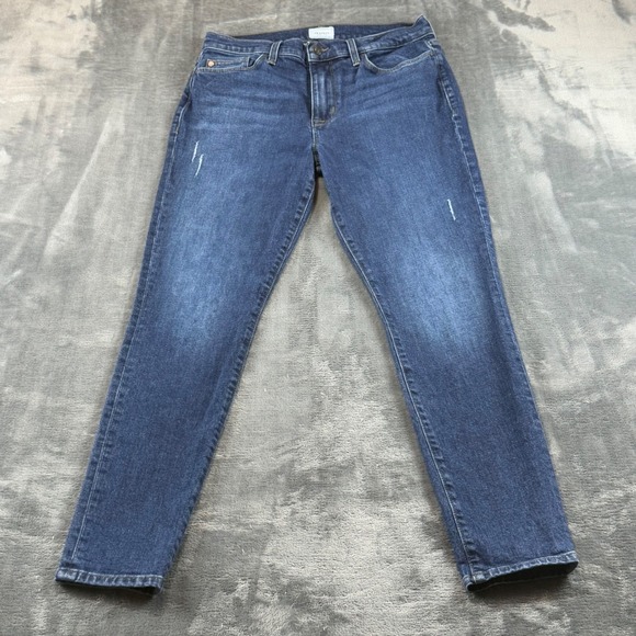 Hudson Denim - Hudson Blair High-Rise Skinny Jeans Women 29 Dark Wash Blue Denim
